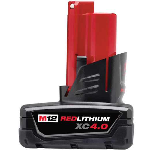 Bateria Ion Litio M12™ REDLITHIUM™ XC 4.0 con capacidad extendida1