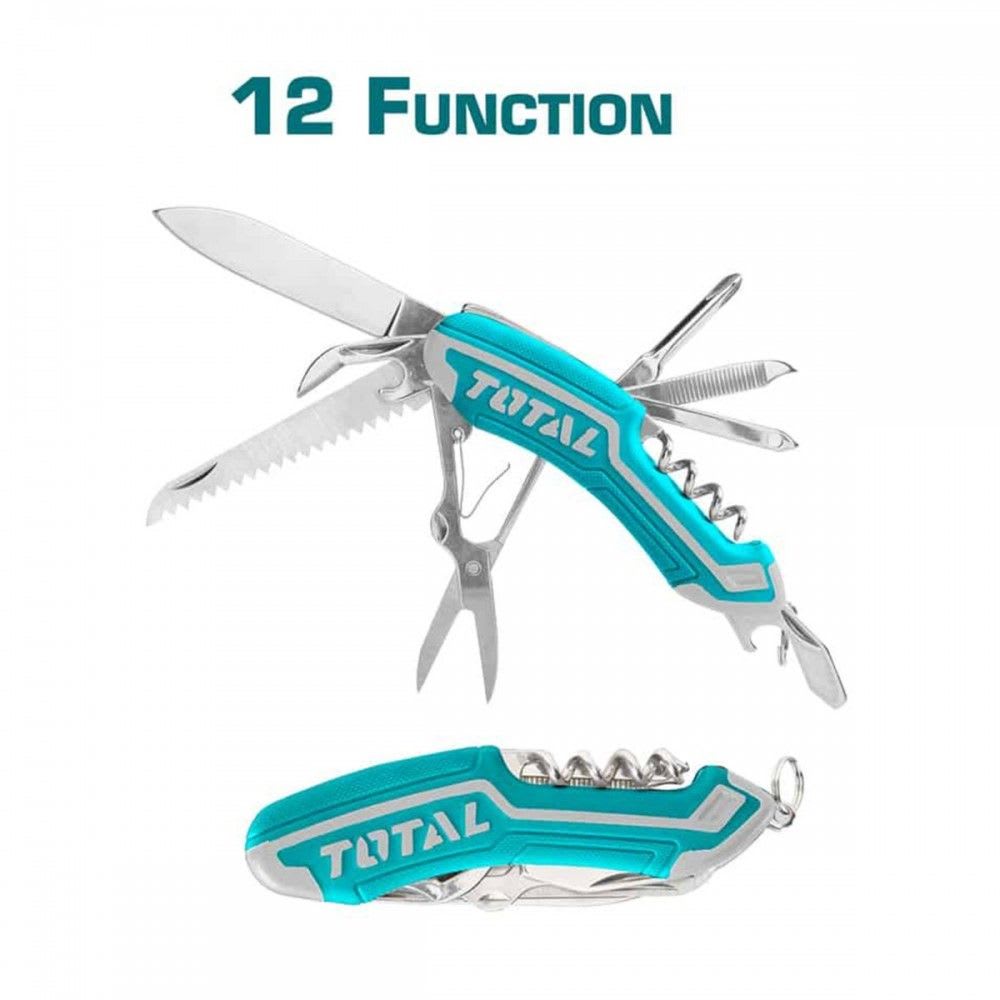 CUCHILLO 12 FUNCIONES MANGO SUAVE 9.5CM -THMFK01261