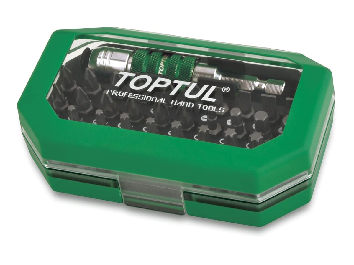 Juego de puntas TOPTUL de 1/4