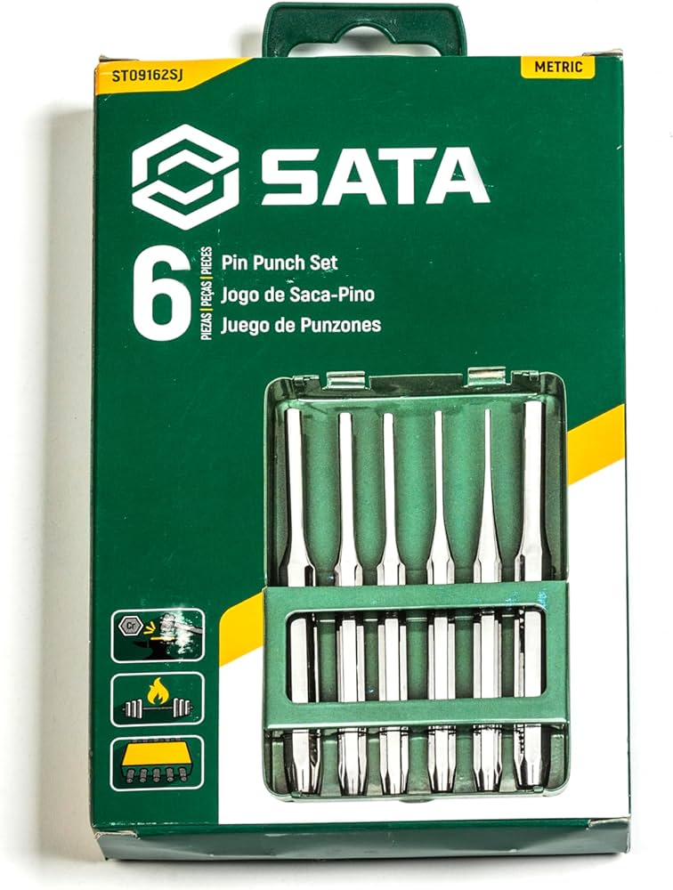 JUEGO DE 6 BOTADORES PUNZONES SATA ST09162SJ3