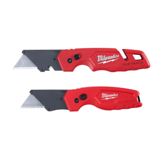 JUEGO DE 2 CUCHILLAS PLEGABLES MULTIUSOS  FASTBACK™ MILWAUKEE / 48-22-15032