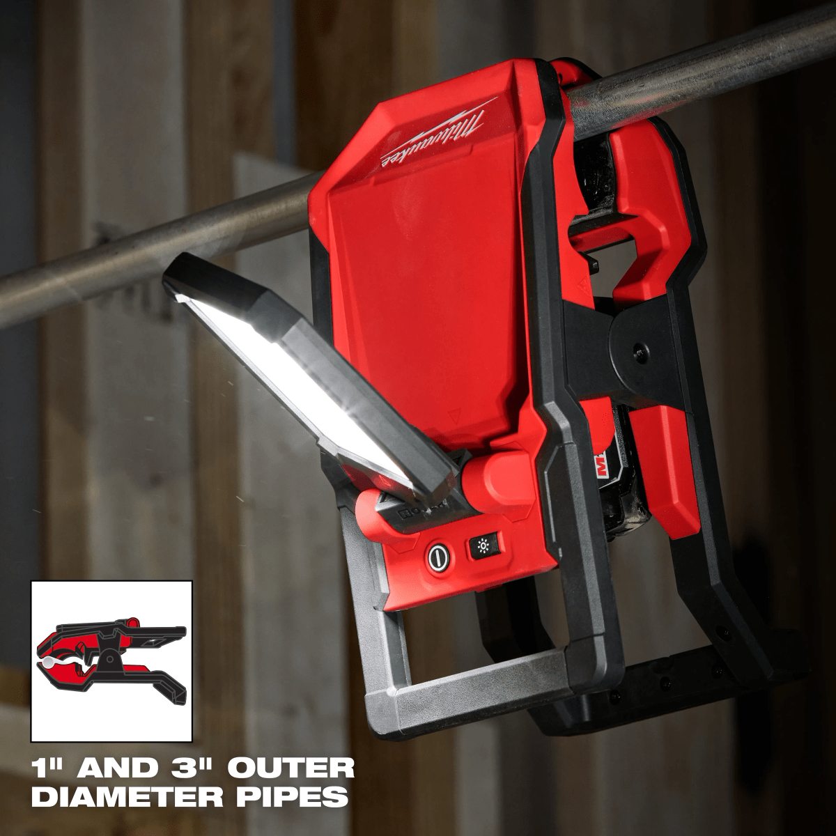 LINTERNA REFLECTOR CON SUJECIÓN M18™ MILWAUKEE 2358-203