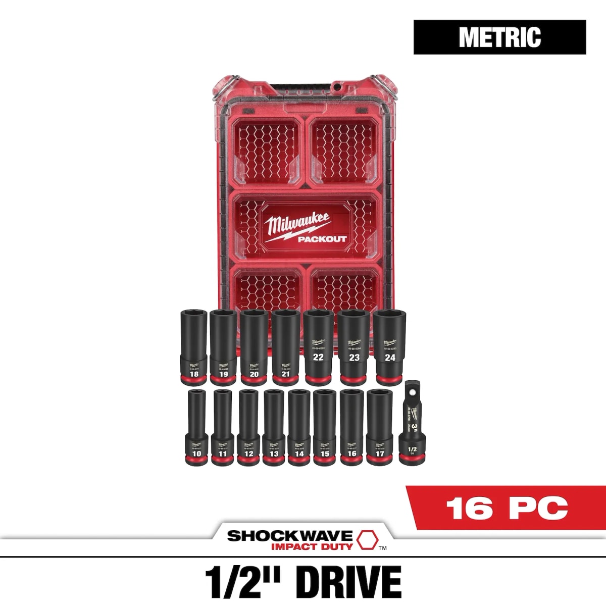 JUEGO DE DADOS SHOCKWAVE IMPACT DUTY 1/2