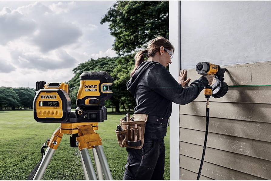 Nivel Láser Combinado 20V Max Luz Verde 30 Mts Baretool Dewalt DCLE34520GB1