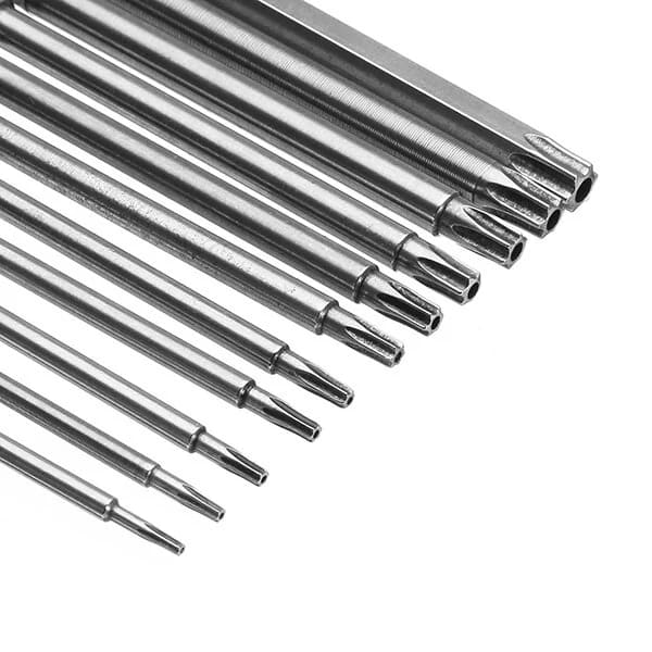 JGO DE PUNTAS TORXS CR-V S2 DE 75MM 11PCS BROPPE9
