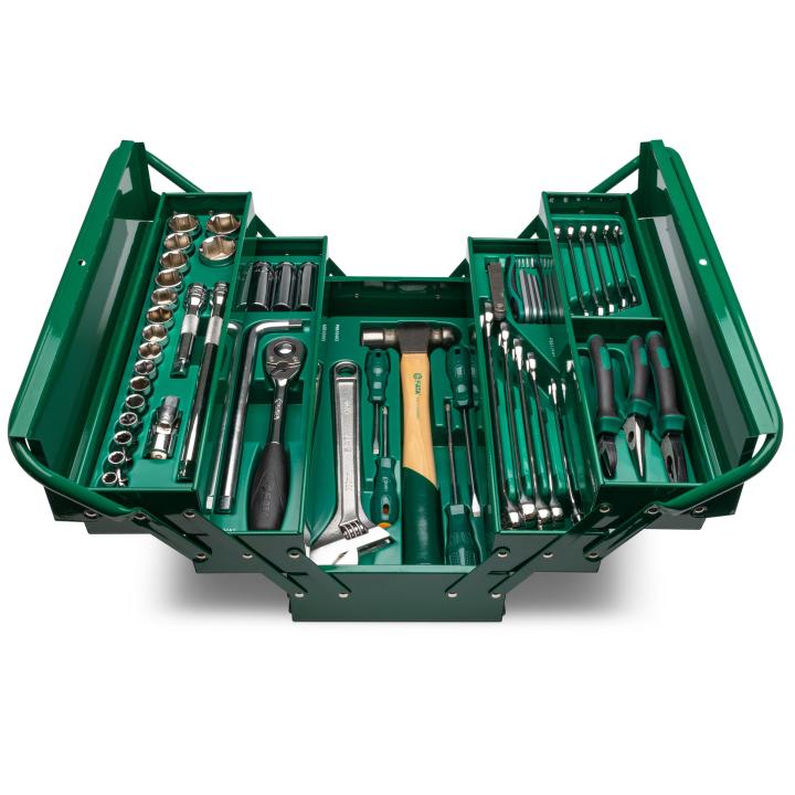 CAJA DE HERRAMIENTAS Y BANDEJA DE 70 PZS / ST95104A70-6 SATA1