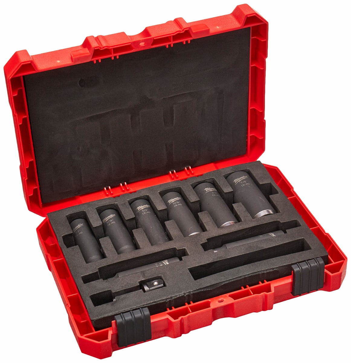JUEGO DE DADOS IMPACTO SHOCKWAVE™ PARA 1/2” DE 9 PZAS MILWAUKEE 49-66-44843