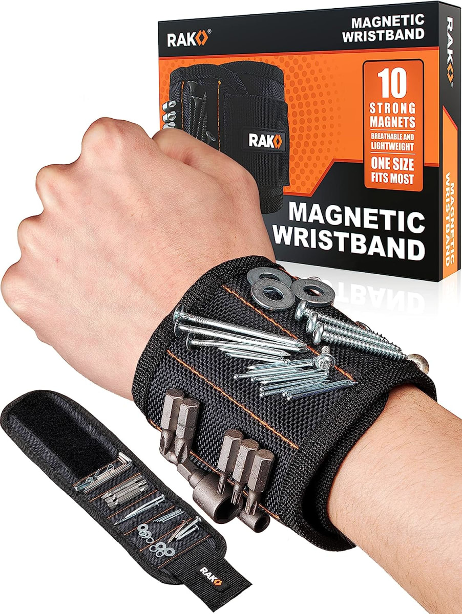 PULSERA MAGNÉTICA RAK CON FUERTE IMAN PARA TORNILLOS Y CLAVOS8