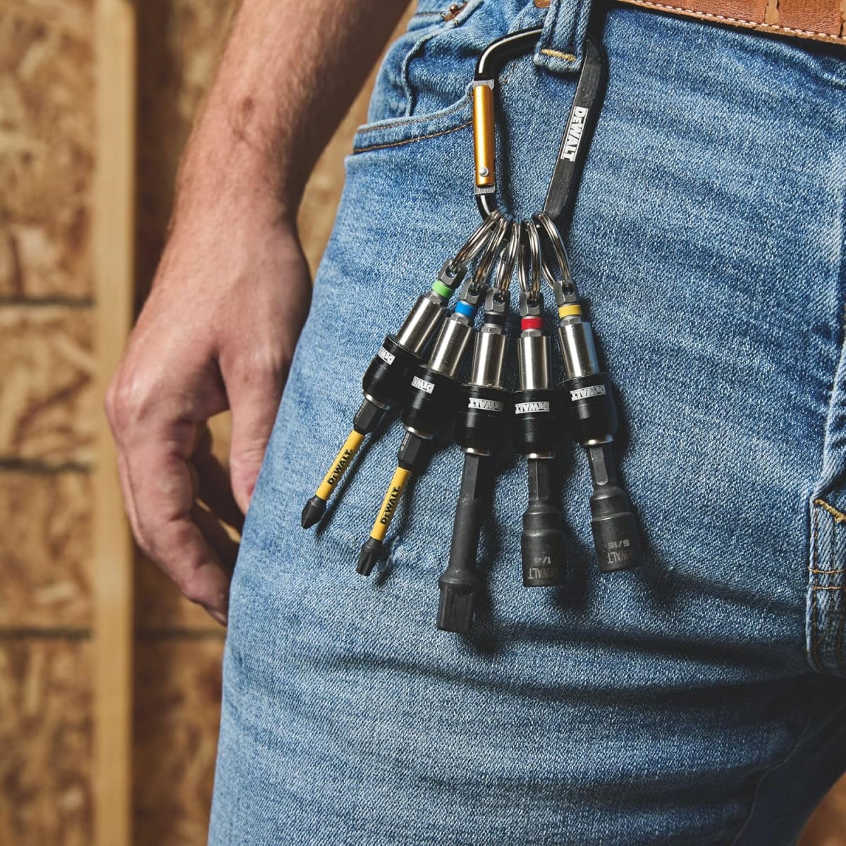 Portabrocas de 5 pzs de 1/4