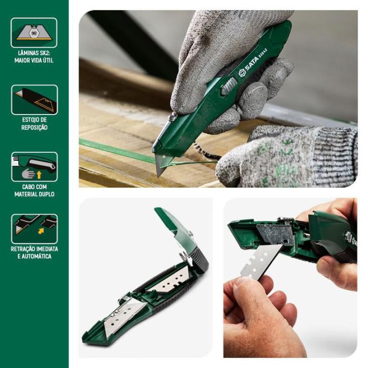 NAVAJA REFORZADA CON LAMINA TRAPEZOIDAL SATA ST936423