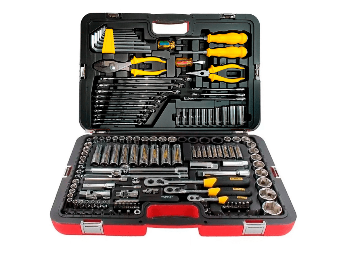 MALETA DE HERRAMIENTAS RACING STANLEY 150 PIEZAS 99-150LA1