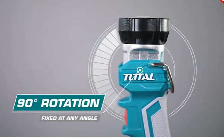 LINTERNA LED 3.2W 20V BARETOOLS TOTAL - 225 LUMENS - P20S - TWLI20013