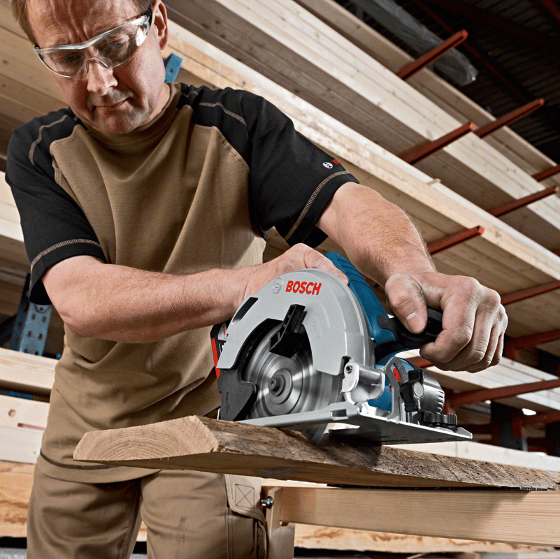 Sierra Circular Inalámbrica BOSCH GKS 18V-57 - 06016A22E04