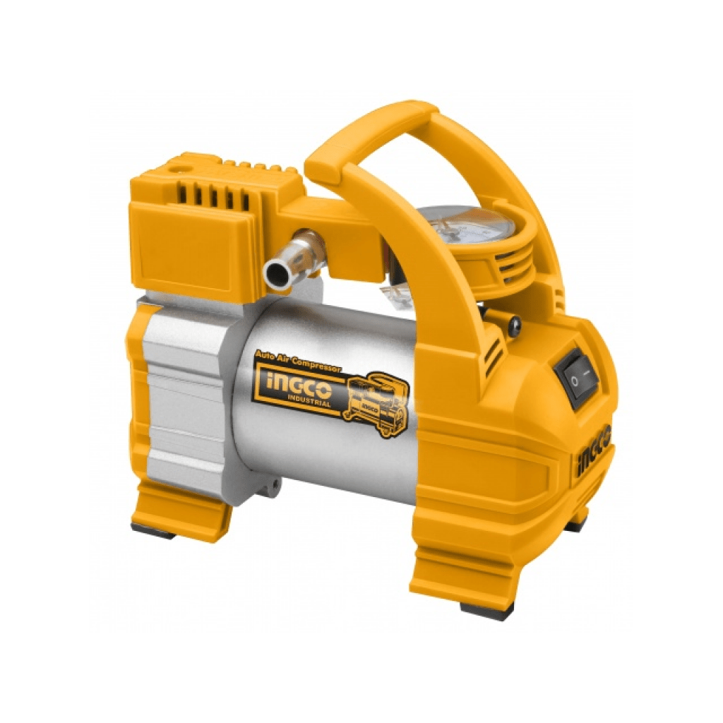 MINI COMPRESOR DE AIRE AUTOMÁTICO 12 V. INGCO AAC14081