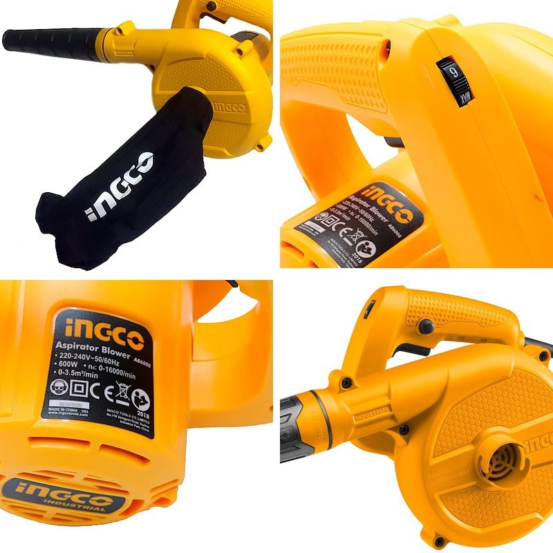 SOPLADORA ASPIRADORA 600 W. AB6008 