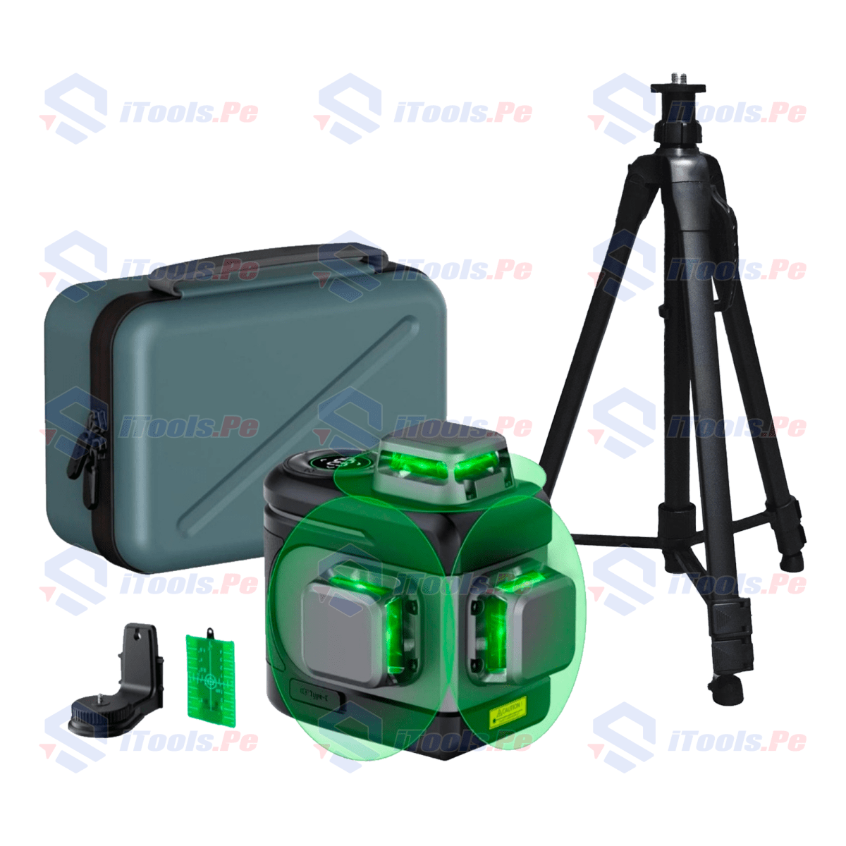 KIT NIVEL LASER ACE 12 LINEAS + TRIPODE 1.5 MT SAIYAN1