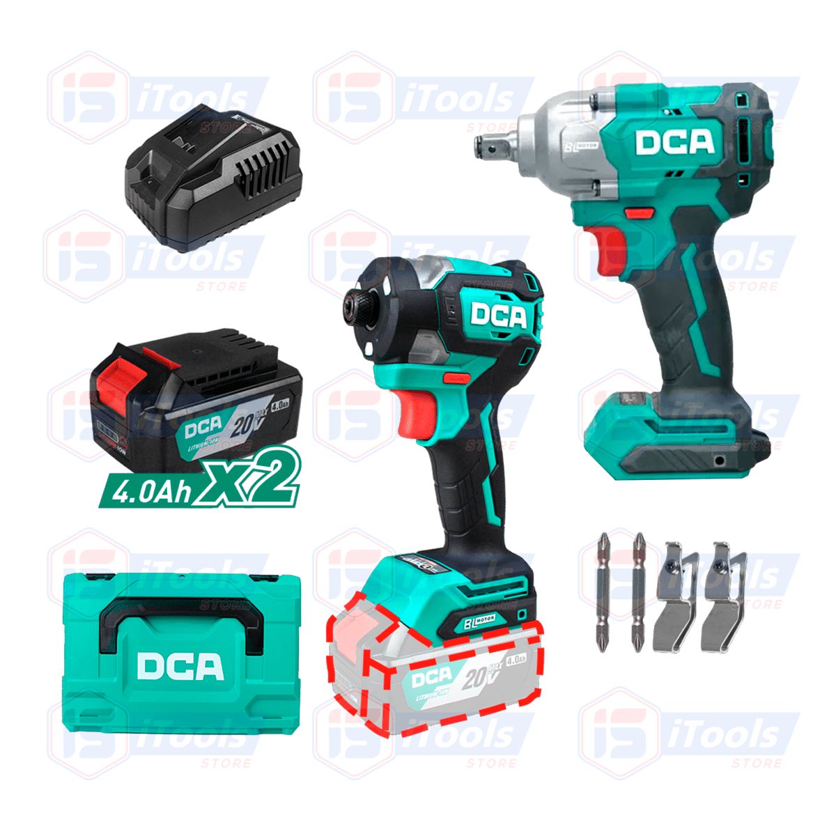 KIT LLAVE DE IMPACTO 1/2