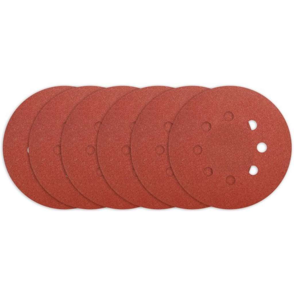 LIJA DISCO VELCRO 125MM 5 PZAS INGCO AKRS125051 P/ ROTORBITAL1