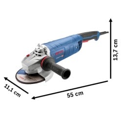 AMOLADORA ANGULAR 7'' 2800W 8500 RPM BOSCH GWS 28-1801