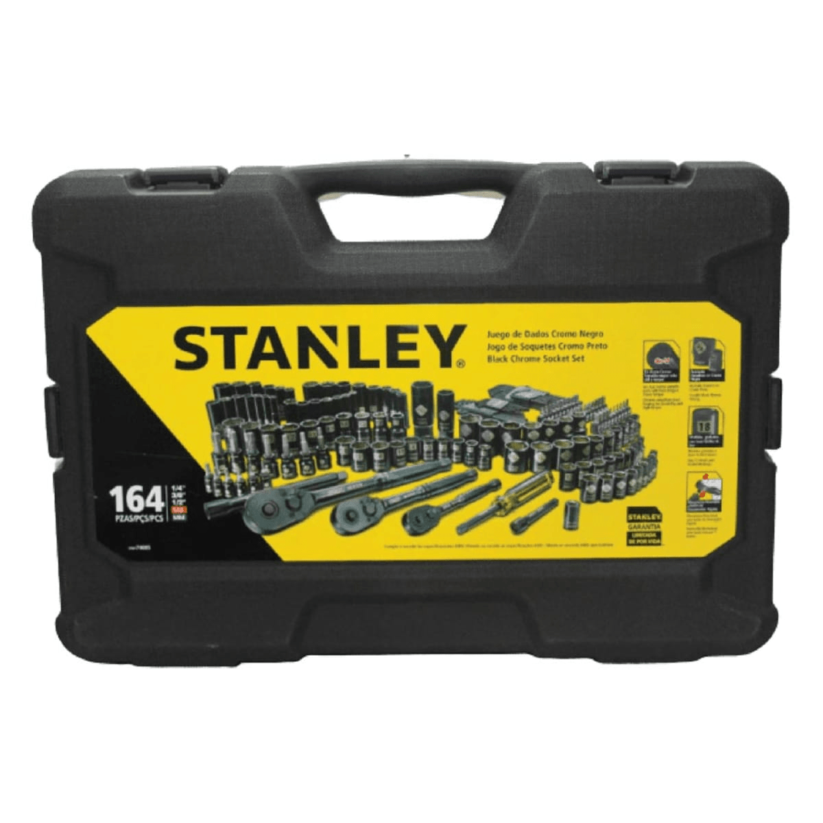 Juego de herramientas 164 piezas stanley - stmt740852