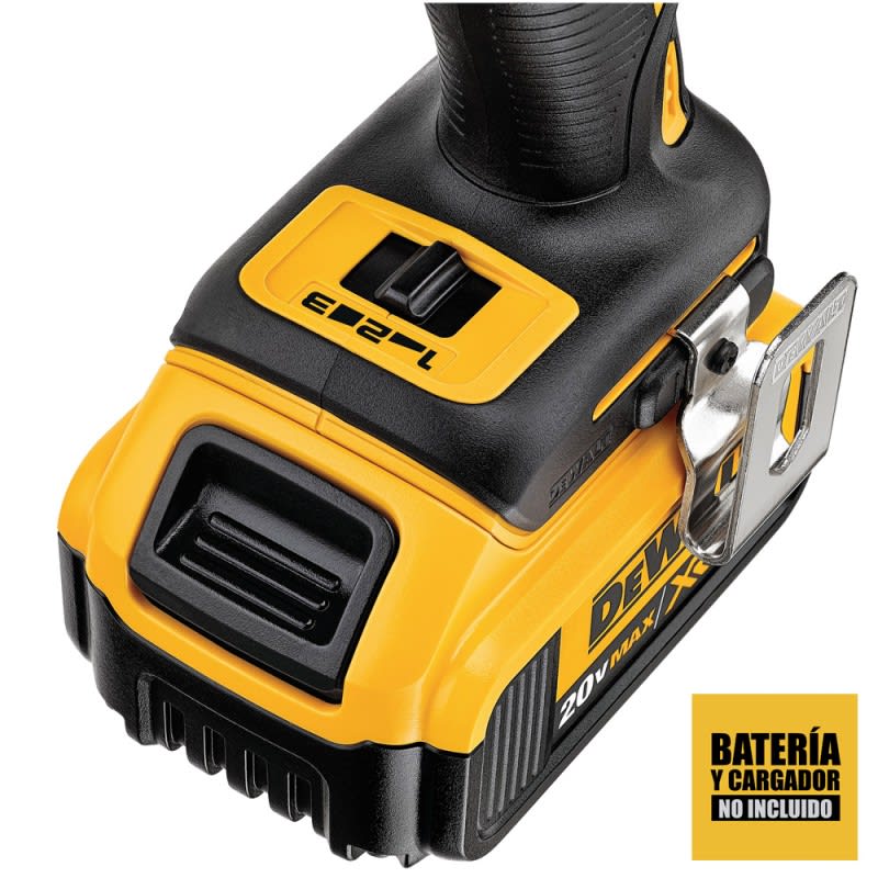 ATORNILLADOR DE IMPACTO DCF887B BRUSHLESS 3 VELOC 1/4 PULG 20V MAX DEWALT2