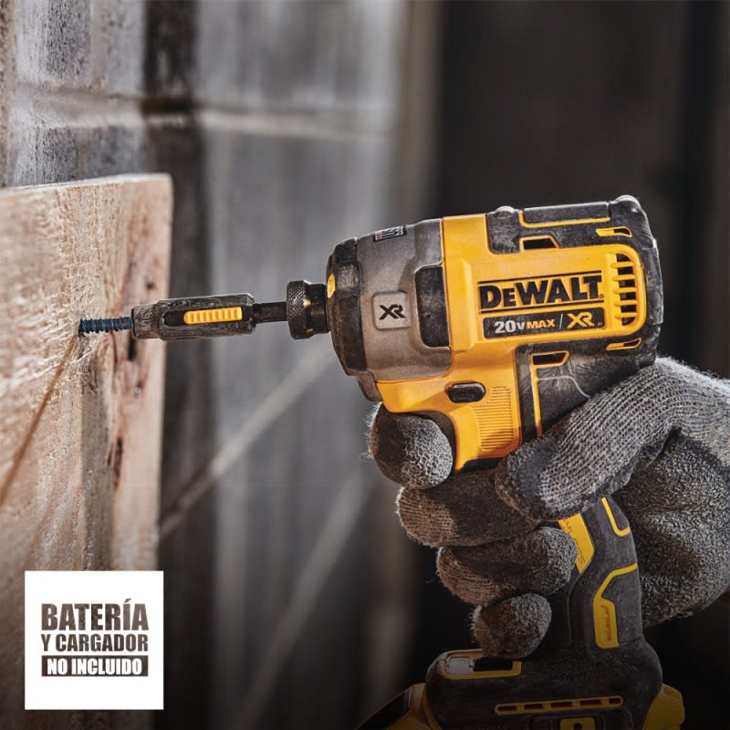 ATORNILLADOR DE IMPACTO DCF887B BRUSHLESS 3 VELOC 1/4 PULG 20V MAX DEWALT4