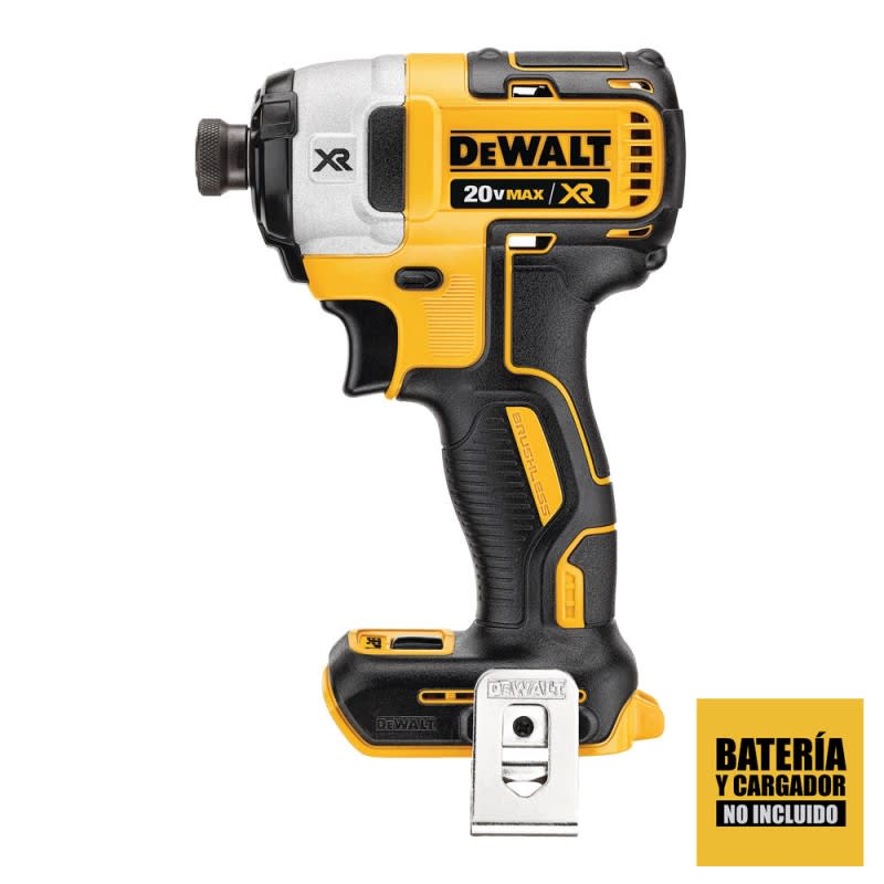 ATORNILLADOR DE IMPACTO DCF887B BRUSHLESS 3 VELOC 1/4 PULG 20V MAX DEWALT6