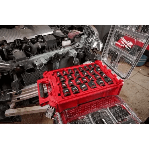 Juego de 27 piezas de dados SHOCKWAVE Impact Duty™ de 1/2