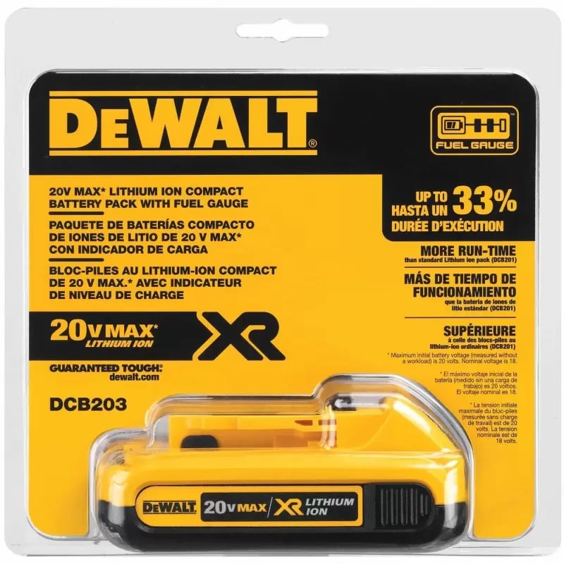 BATERIA PREMIUM COMPACTA ION LITIO 20V MAX 2.0AH DCB2032