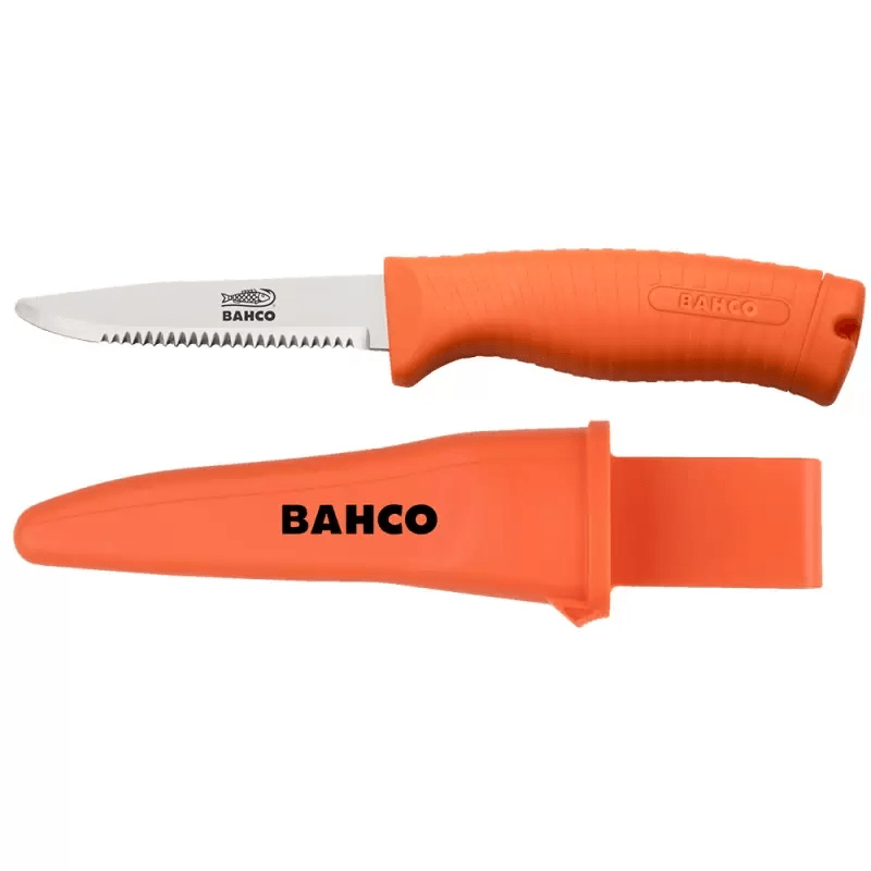 CUCHILLO DE RESCATE FLOTANTE CON FUNDA 226MM BAHCO / 1446-FLOAT3
