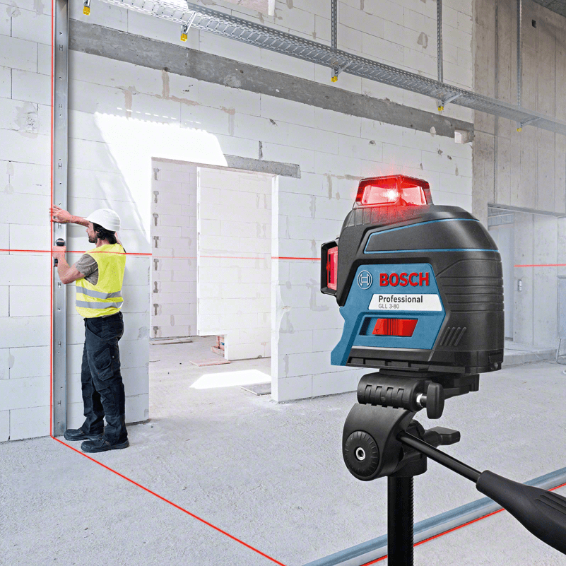 NIVEL LÁSER DE LÍNEAS 30 M 360° BOSCH GLL 3-803
