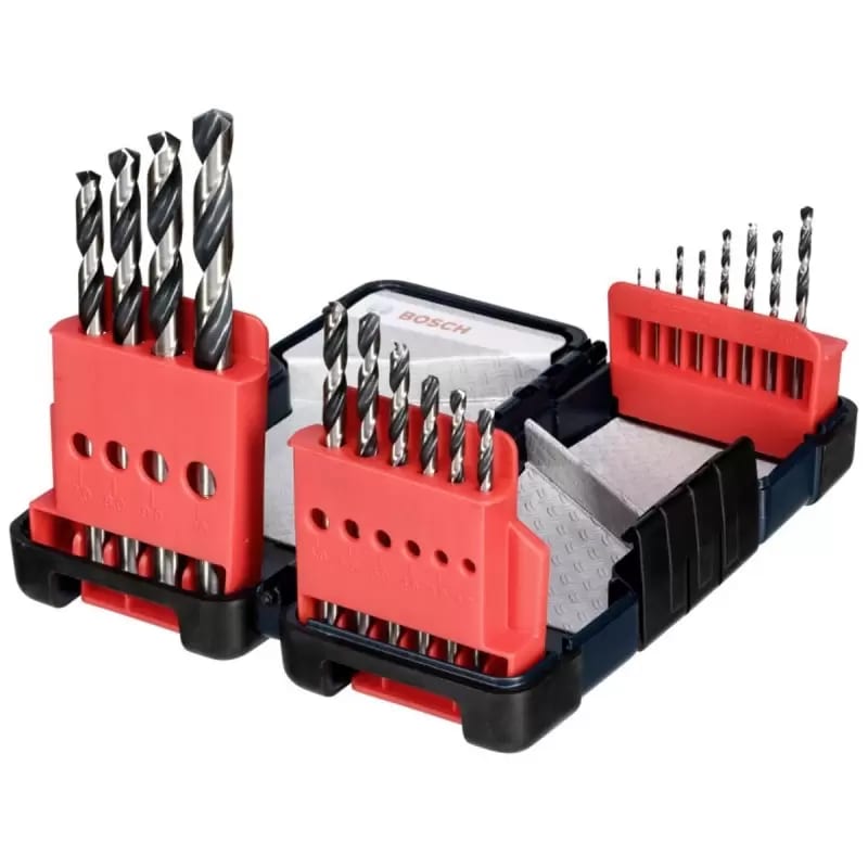 SET BROCAS DE METAL X 18 PIEZAS HSS POINTTEQ BOSCH / 2608577503