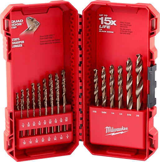 Juego de brocas de cobalto RED HELIX™ de 23 piezas/ 48-89-23381