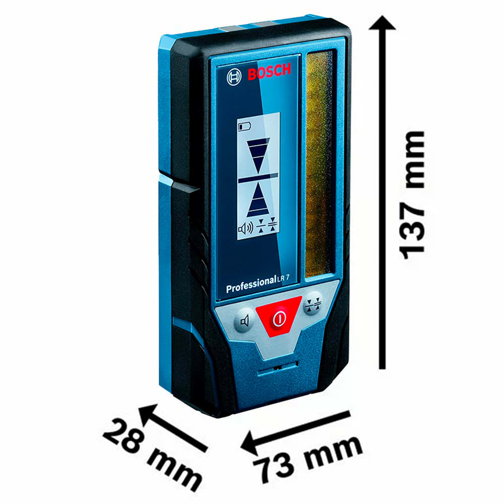 RECEPTOR DE NIVEL LASER BOSCH LR 73