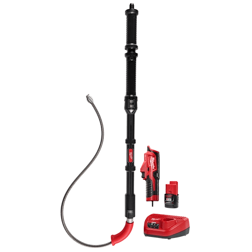 Barrena Destapadora de Inodoros Inalámbrica M12 TRAPSNAKE 6 Pies Milwaukee 2576-211
