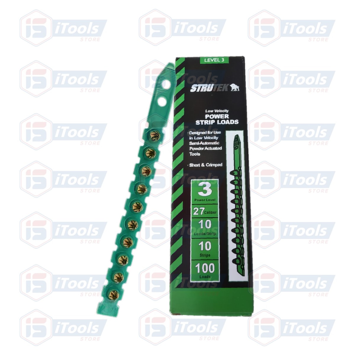FULMINANTE VERDE X 10 TIRAS CAL. 27 STK1