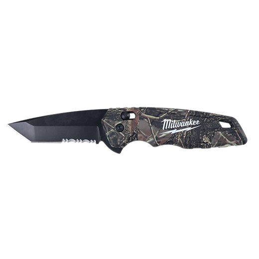 NAVAJA PLEGABLE CON RESORTE FASTBACK™ CON DISEÑO DE CAMUFLAJE MILWAUKEE / 48-22-15351