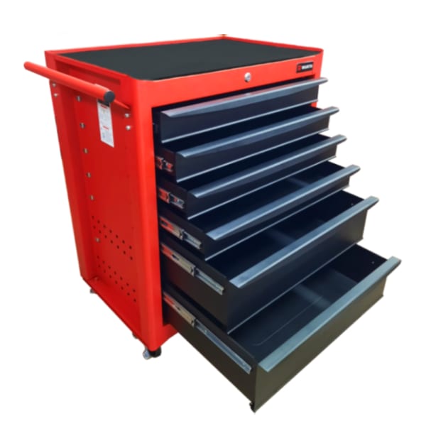 Carro porta herramientas 6 cajones con asa lateral Wurth7