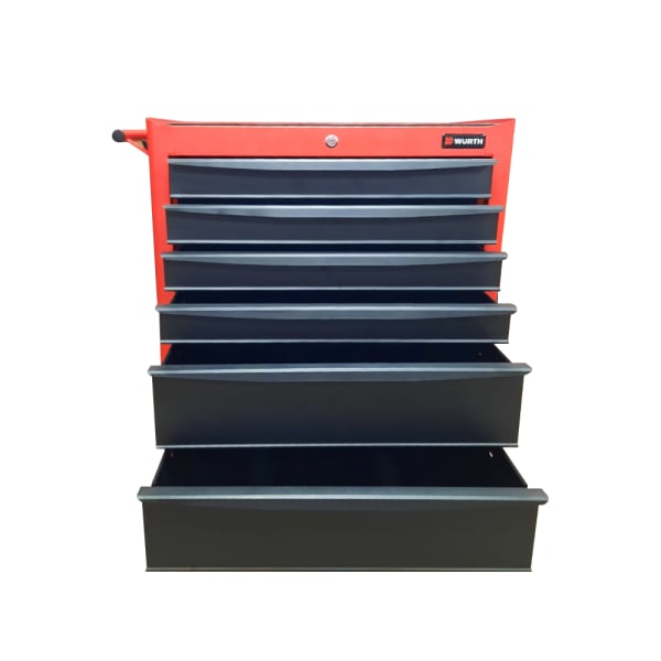 Carro porta herramientas 6 cajones con asa lateral Wurth6
