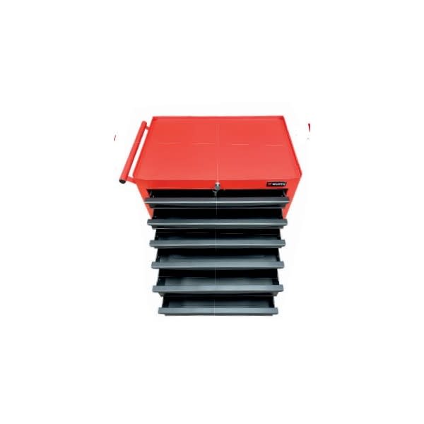 Carro porta herramientas 6 cajones con asa lateral Wurth4