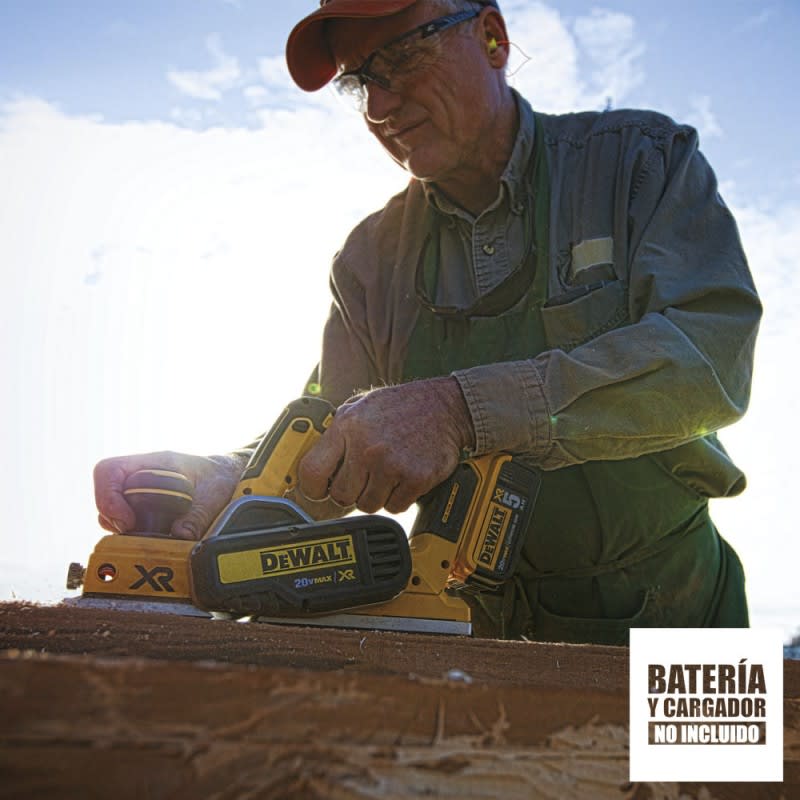 CEPILLO INALÁMBRICO 20V. XR 2MM BARETOOL BRUSHLESS DEWALT DCP580B3