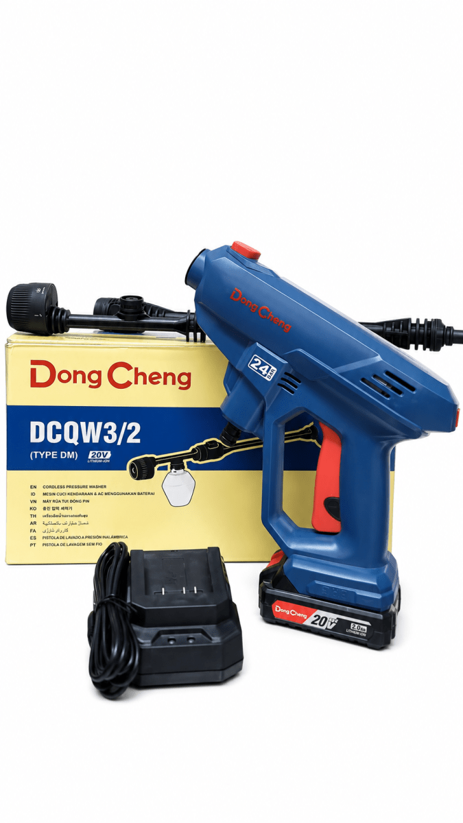 Hidrolavadora DongCheng  20V 1Bat x 2.5Ah  DCQW3/2LIQUI1