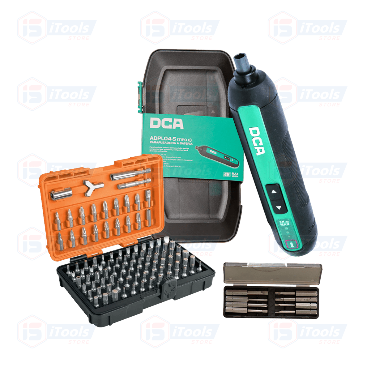 COMBO DESARMATODO ITOOLS 4V 2.0AH 1/4' HEX 5NM 300/MIN1