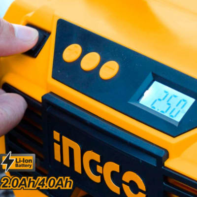COMPRESOR DE AIRE A BATERIA 20V INGCO CACLI20024