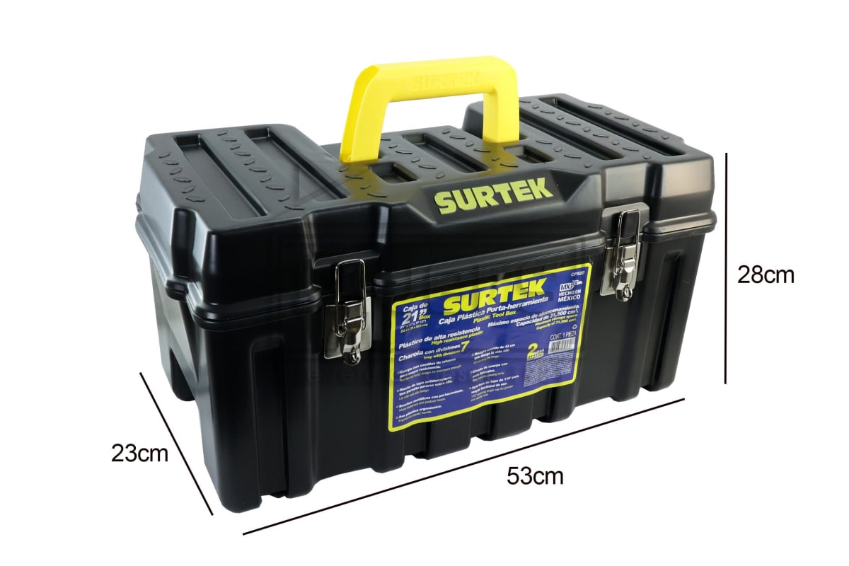 CAJA PORTAHERRAMIENTAS PLÁSTICA 21