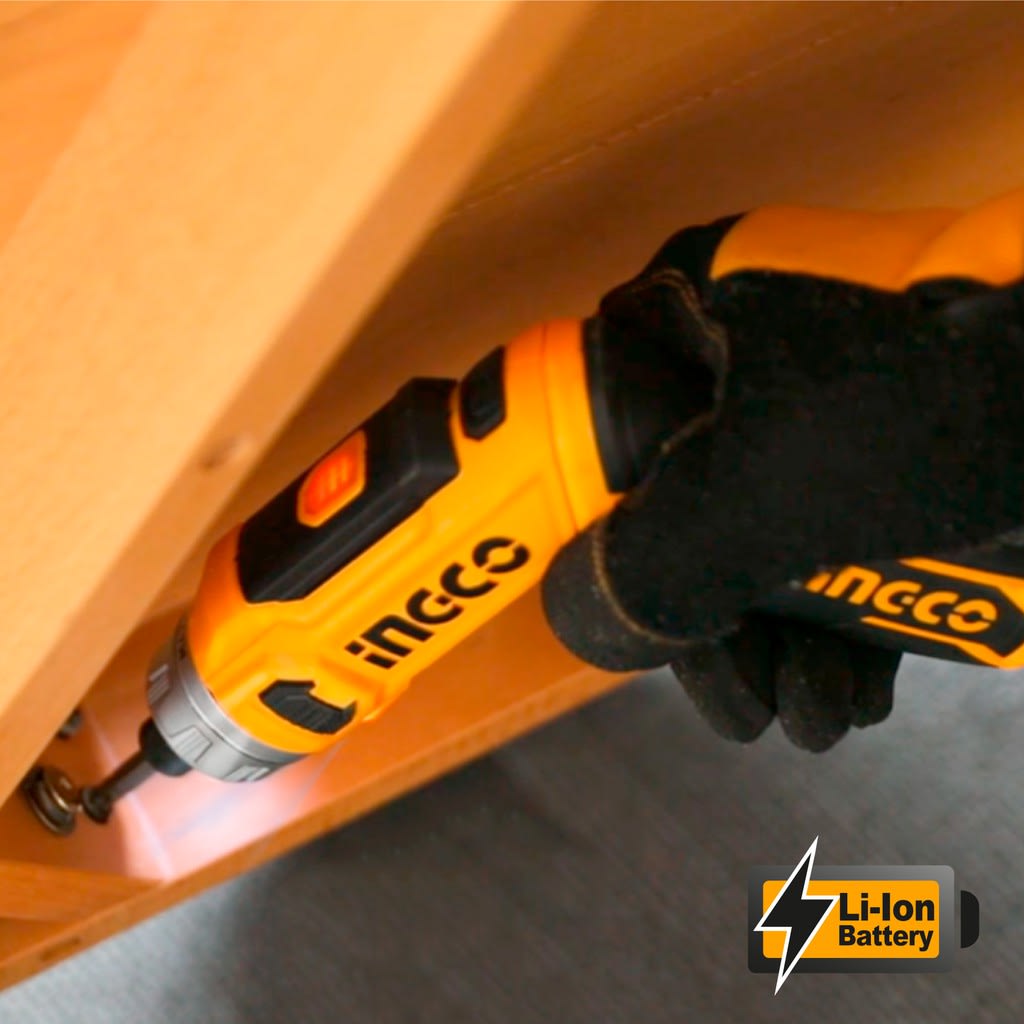 ATORNILLADOR ANGULAR INALAMBRICO 8 V. 