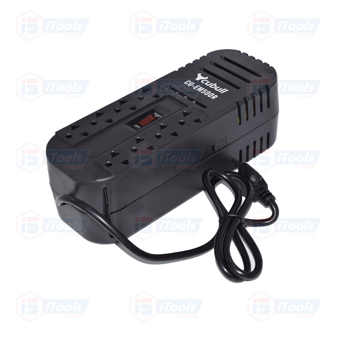 ESTABILIZADOR DE 8 ENTRADAS CON INDICADOR DE ENERGIA 500W  / CU-EM500R1