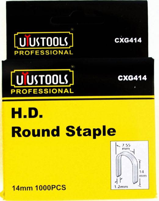 Grapas Para Engrapadora Redonda 14Mm 1000Pc/Set1