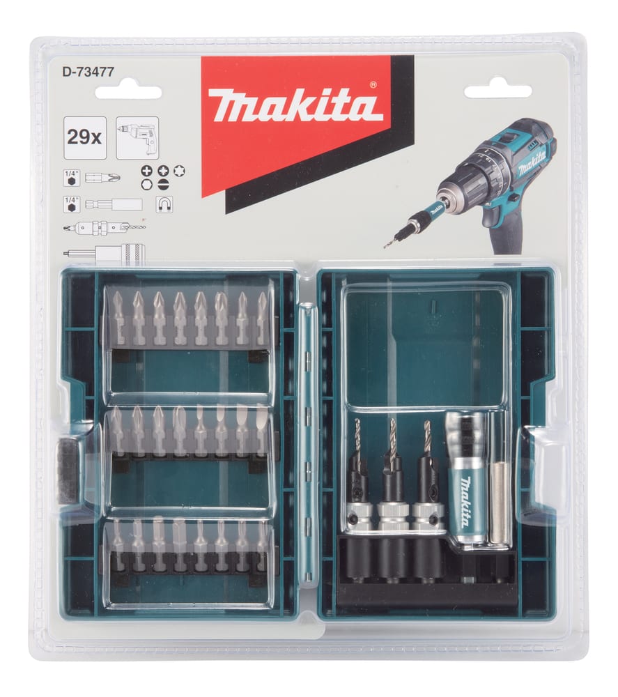 SET DE PUNTAS PARA ATORNILLAR 29PZ MAKITA /D-734772