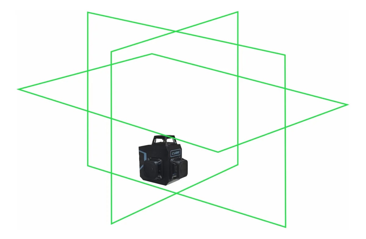 Nivel laser americano 12 lineas verdes CUBE PRO - 360G4